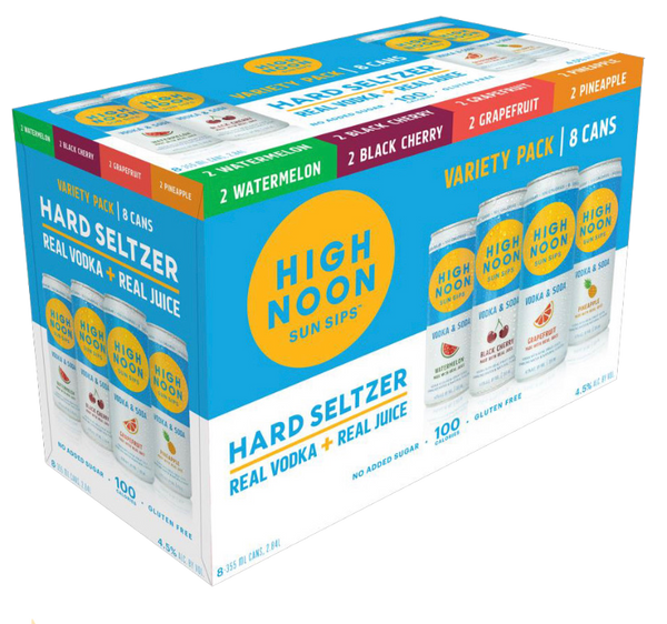 High Noon Variety Pack 8PK - Hamptons Wine Shoppe