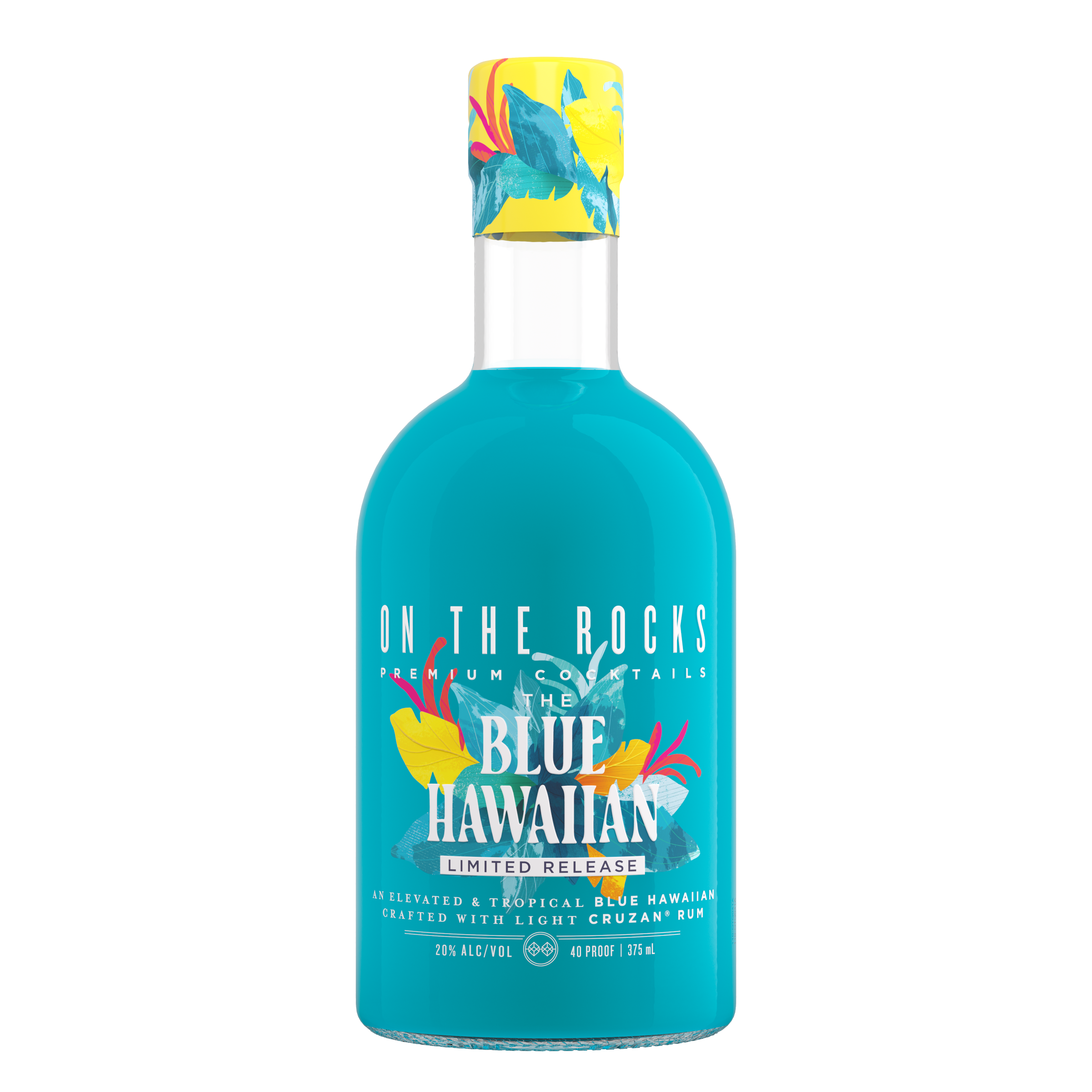 On the Rocks Blue Hawaiian - Hamptons Wine Shoppe On the Rocks Blue Hawaiian - Hamptons Wine Shoppe