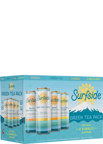 Surfside Green Tea + Vodka Variety Pack