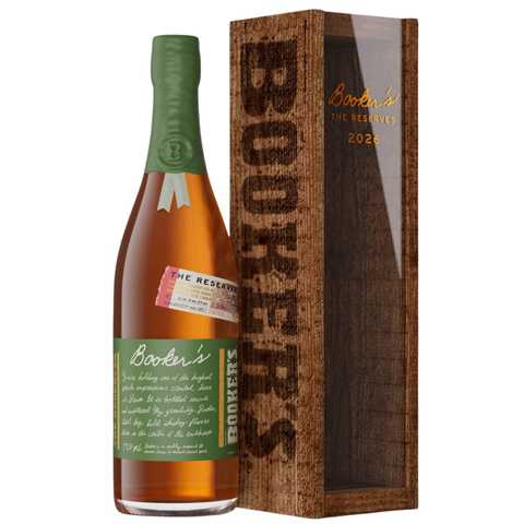 Booker's Straight Rye Whiskey The Reserves 2026 Batch 125.1