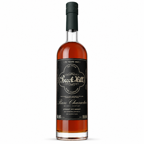 Rare Character Brook Hill Single Barrel 15 Year Old Straight Rye Whiskey