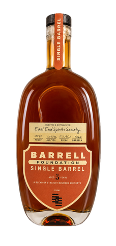 Barrell Craft Spirits Foundation Single Barrel Bourbon East End Spirit Society 107.88 PF