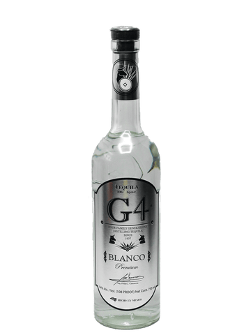 G4 108 Proof Tequila Blanco