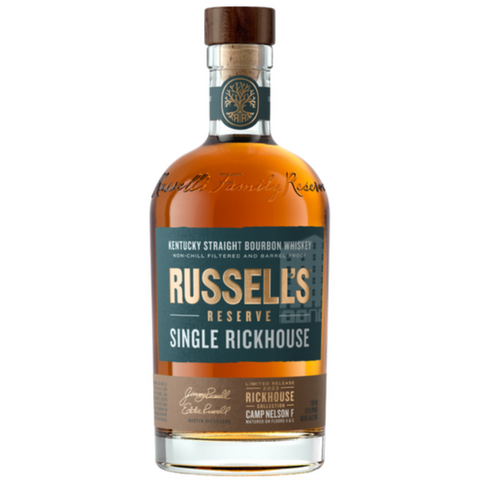 Russell's Reserve Single Rickhouse Straight Bourbon Whiskey Camp Nelson E