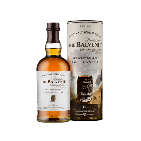 The Balvenie Stories The Sweet Toast of American Oak 12 Year Single Malt Scotch Whiskey