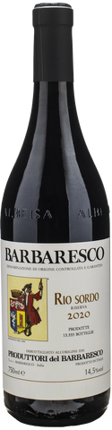 2020 Produttori del Barbaresco Rio Sordo Barbaresco