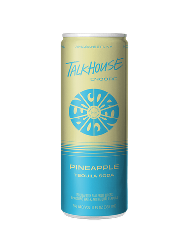 Talkhouse Pineapple Tequila Soda 4PK