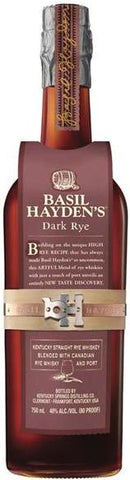 Basil Hayden's Dark Rye Whiskey