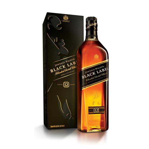 Johnnie Walker Black Label 12 Year Old Blended Scotch Whisky