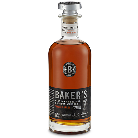 Baker's 7 Year Old Single Barrel Kentucky Straight Bourbon Whiskey