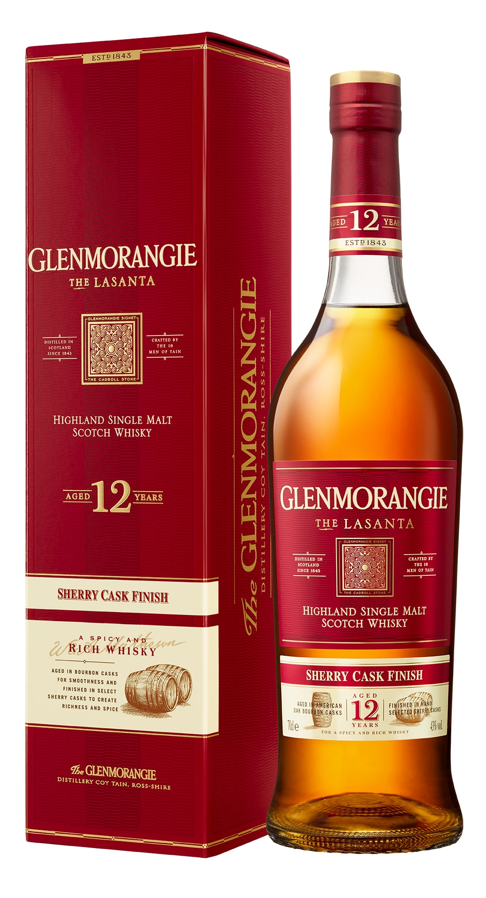 Glenmorangie Single Malt Scotch Whisky 10 Years (750ml)