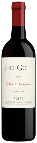 2021 Joel Gott 815 Cabernet Sauvignon