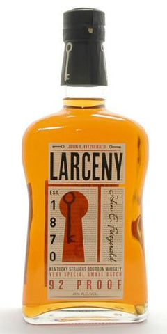 Larceny Small Batch Kentucy Straight Bourbon 92pf