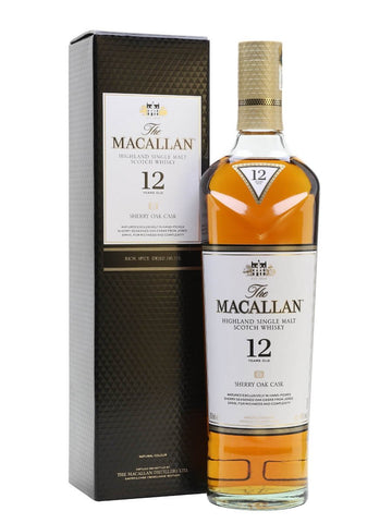 The Macallan 12 Year Old Sherry Oak Single Malt Scotch Whisky