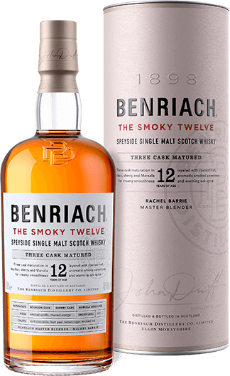 The BenRiach 'The Smoky Twelve' 12 Year Old Single Malt Scotch The BenRiach 'The Smoky Twelve' 12 Year Old Single Malt Scotch