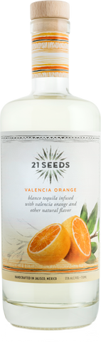 21 Seeds Tequila Blanco Valencia Orange